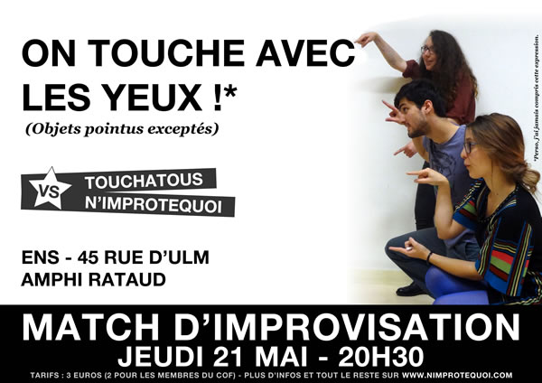 Match d'improvisation 21 mai 2015