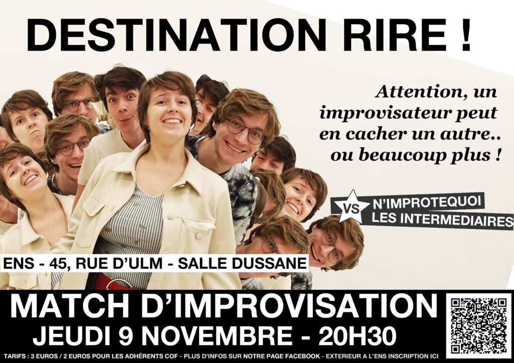 Match d'improvisation du 9 novembre 2023 avec les intermédiaires